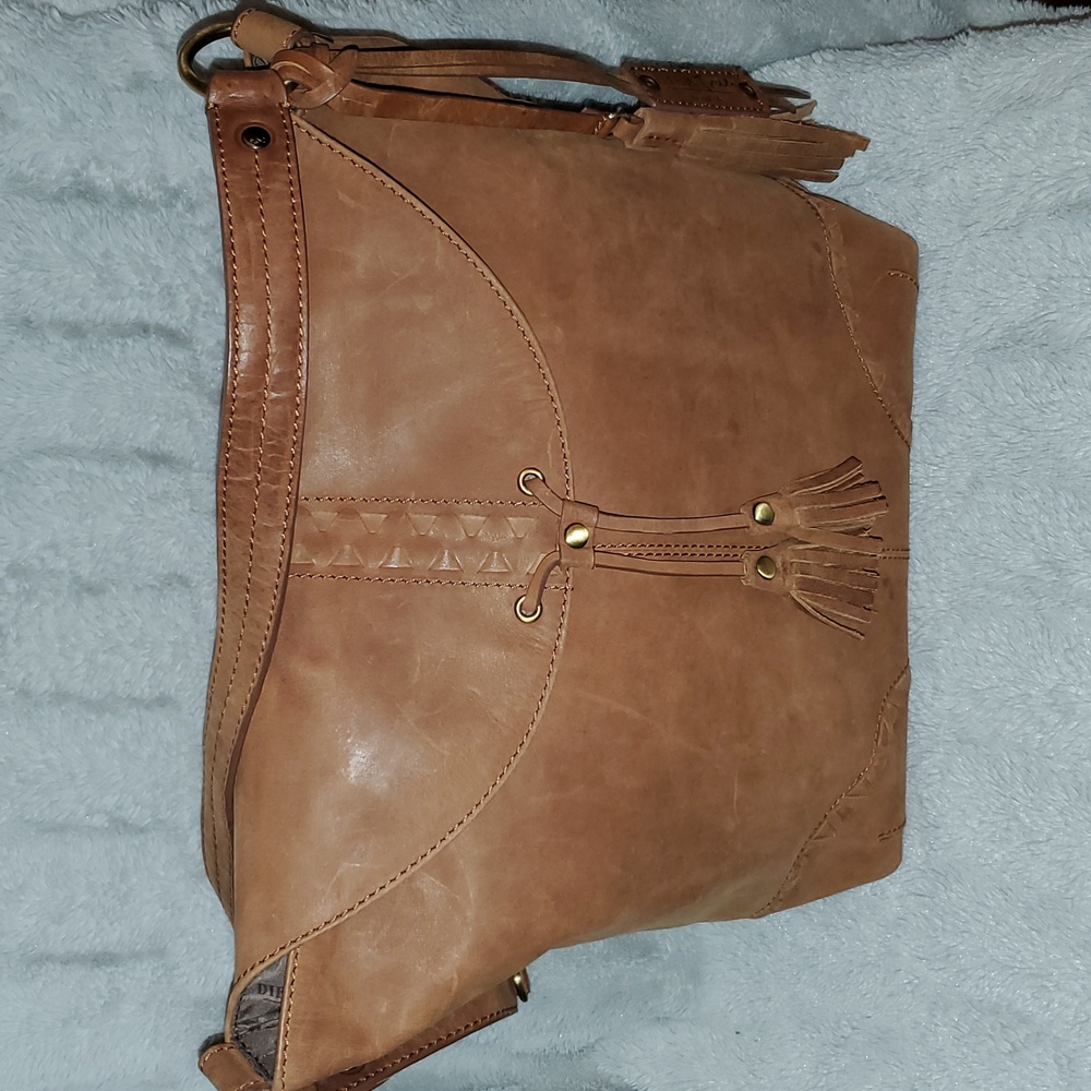 Diba True Leather Shoulder Bag